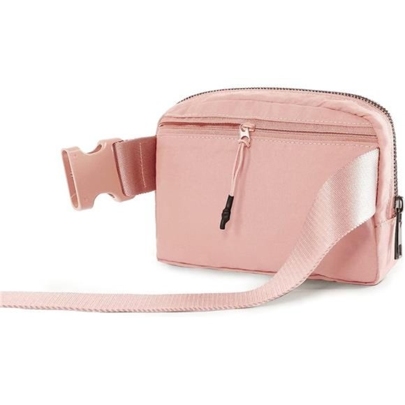 Unisex Mini Belt Bag with Adjustable Strap Small Waist Pouch for Workout Running - Picture 2 of 6